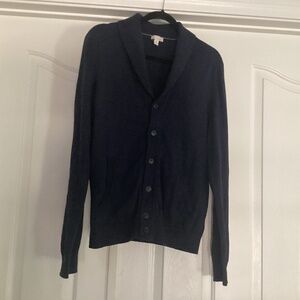 Gap Men Cardigan Sweater, Size M, Color Blue
